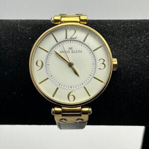 Gold anne klein watch